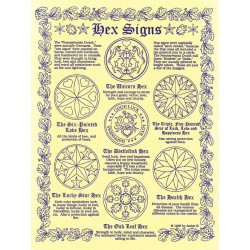 Hex Signs Pagan Poster